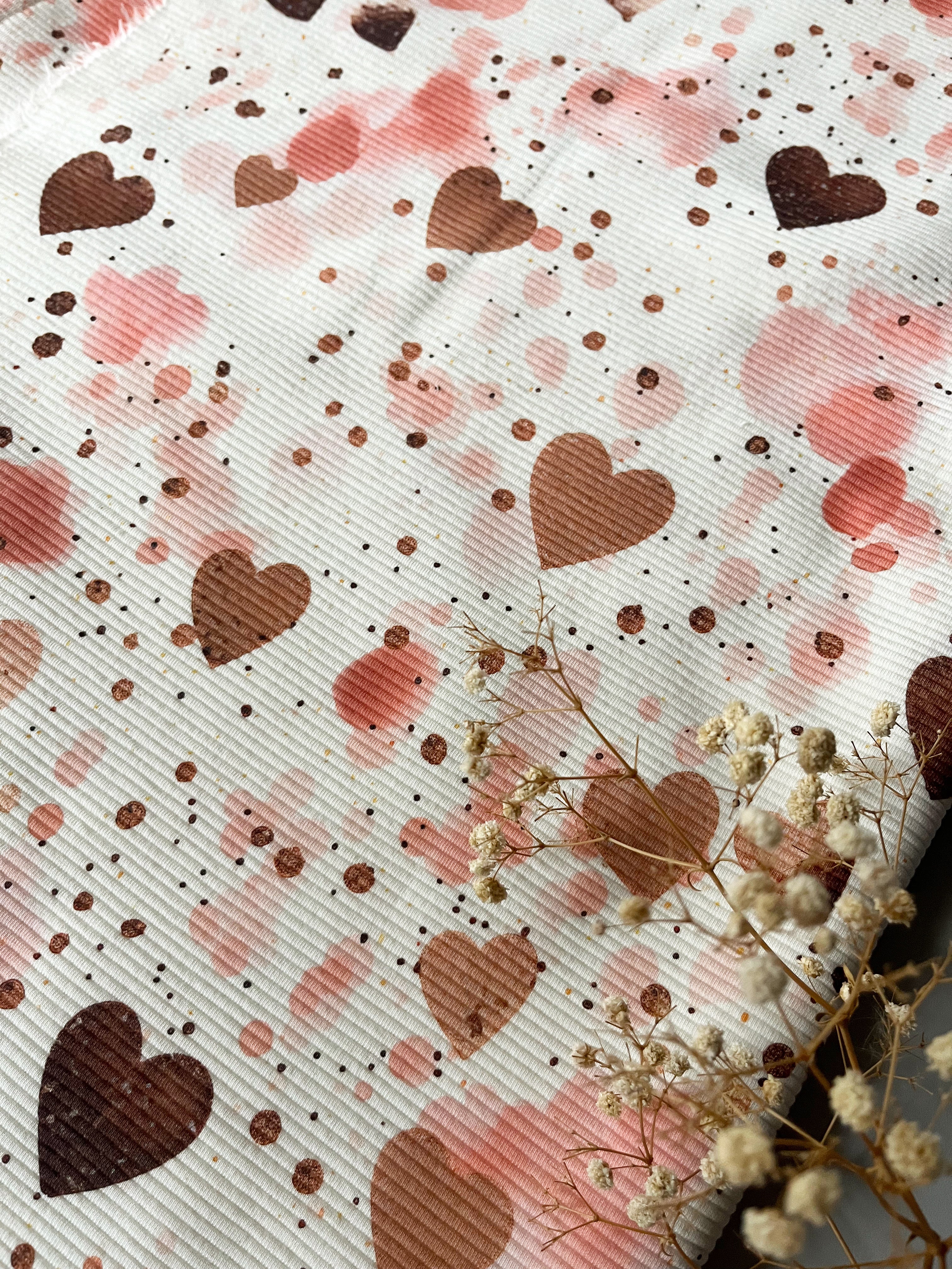 Schlichte rosa Herzen neue Vorbestellung